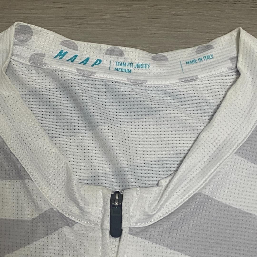 【美品】 チームフィットジャージ M 白灰ピンク