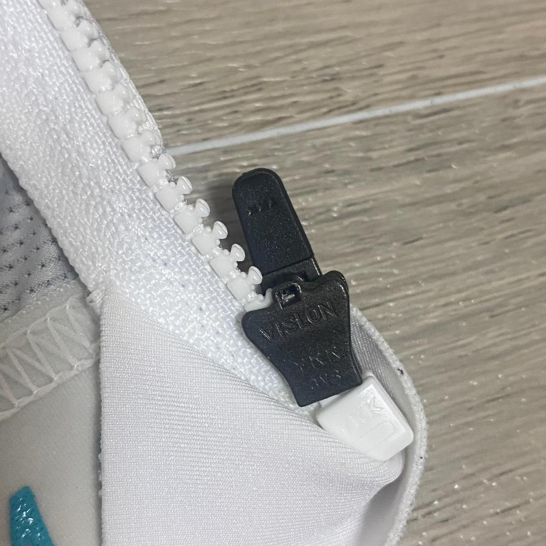 【美品】 チームフィットジャージ M 白灰ピンク