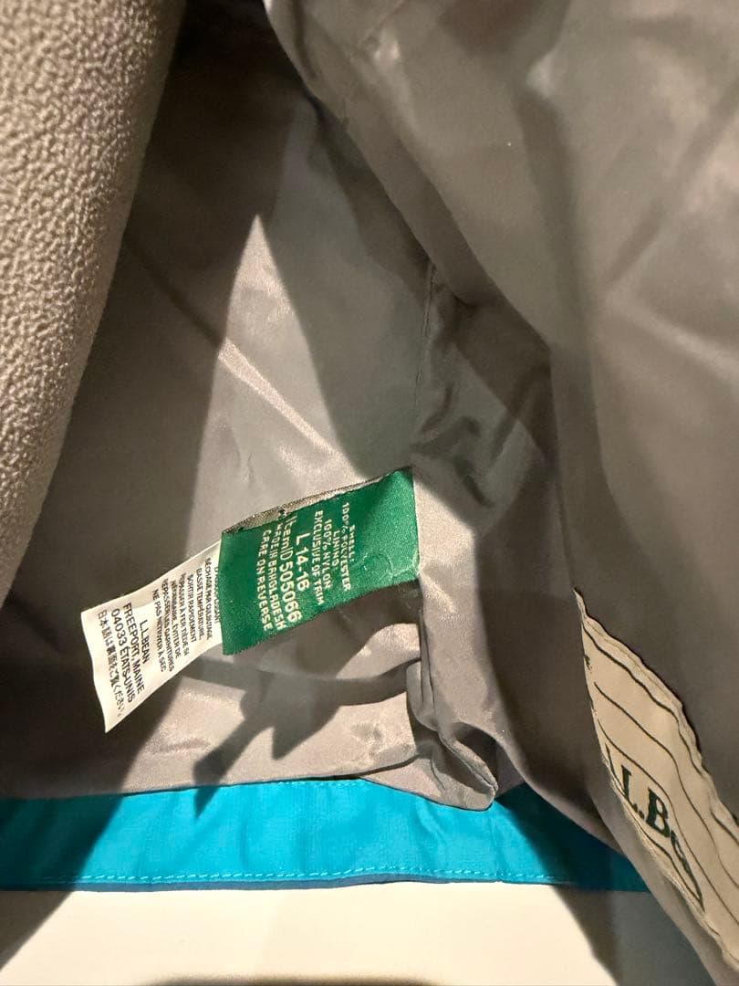 LL.Bean スキーウェア フリースインナー付き　14-16 Ssize