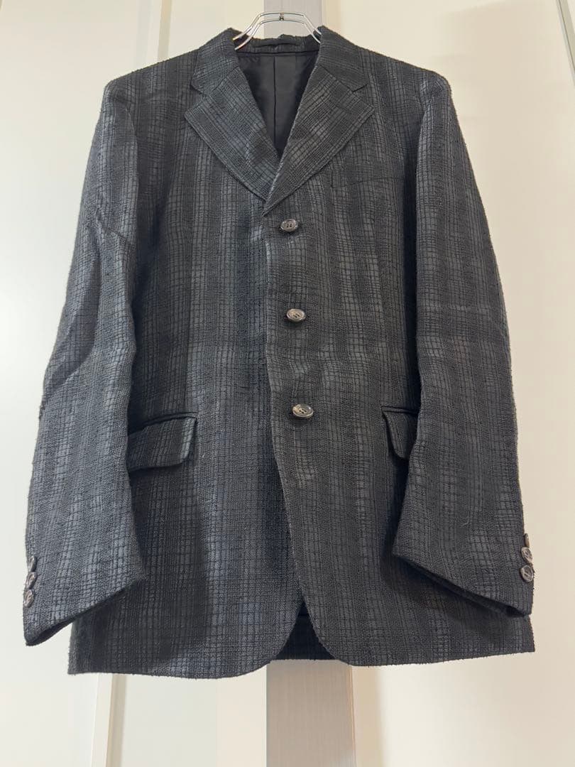 y*i様 コムデギャルソンオムプリュス　97AW バイアス期　ジャケット チェッ