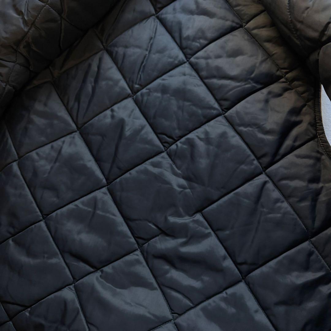 USA製　カーハート　ダックベスト　ブラウン　2XL　キルティングライナー　古着