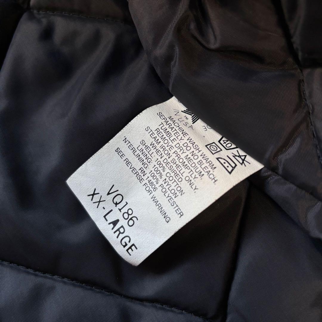 USA製　カーハート　ダックベスト　ブラウン　2XL　キルティングライナー　古着