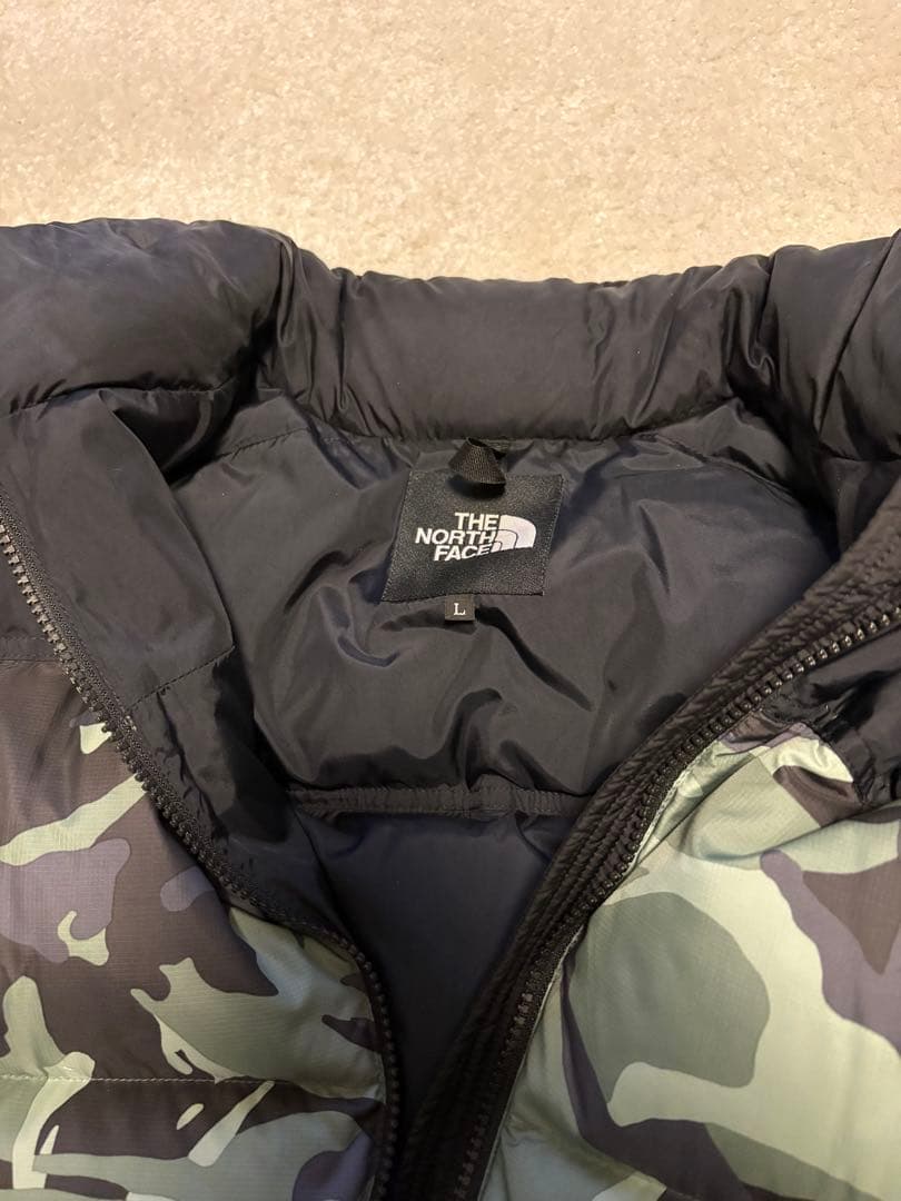 THE NORTH FACE カモフラージュ ダウンジャケット L