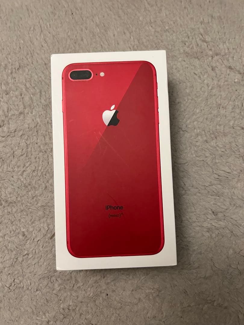 iPhone 8plus プロダクトレッド 本体 箱付き Apple