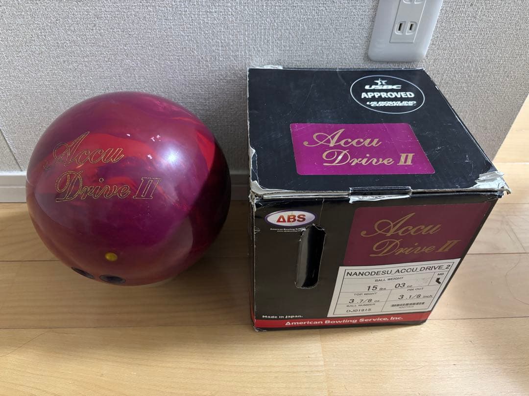 ナノデス・アキュドライブ２_ABS ／15ポンド　美品