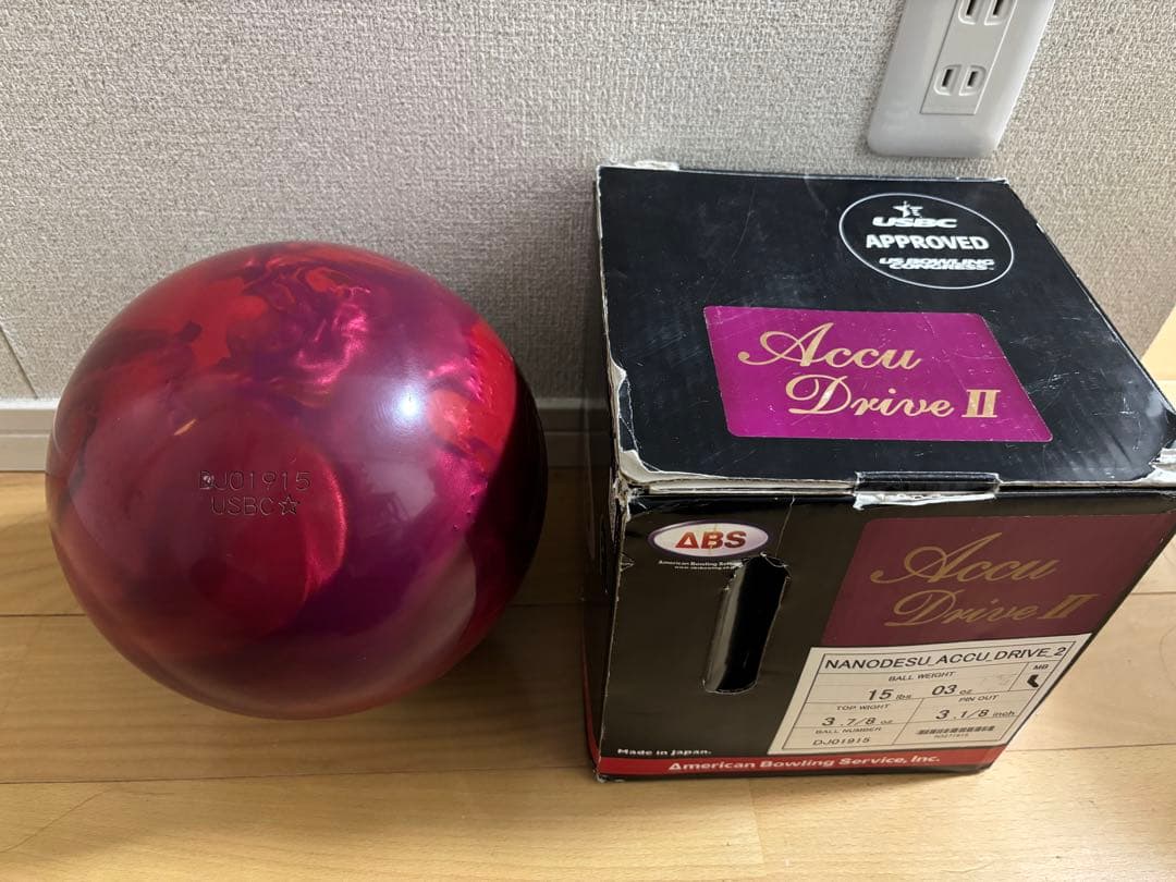 ナノデス・アキュドライブ２_ABS ／15ポンド　美品