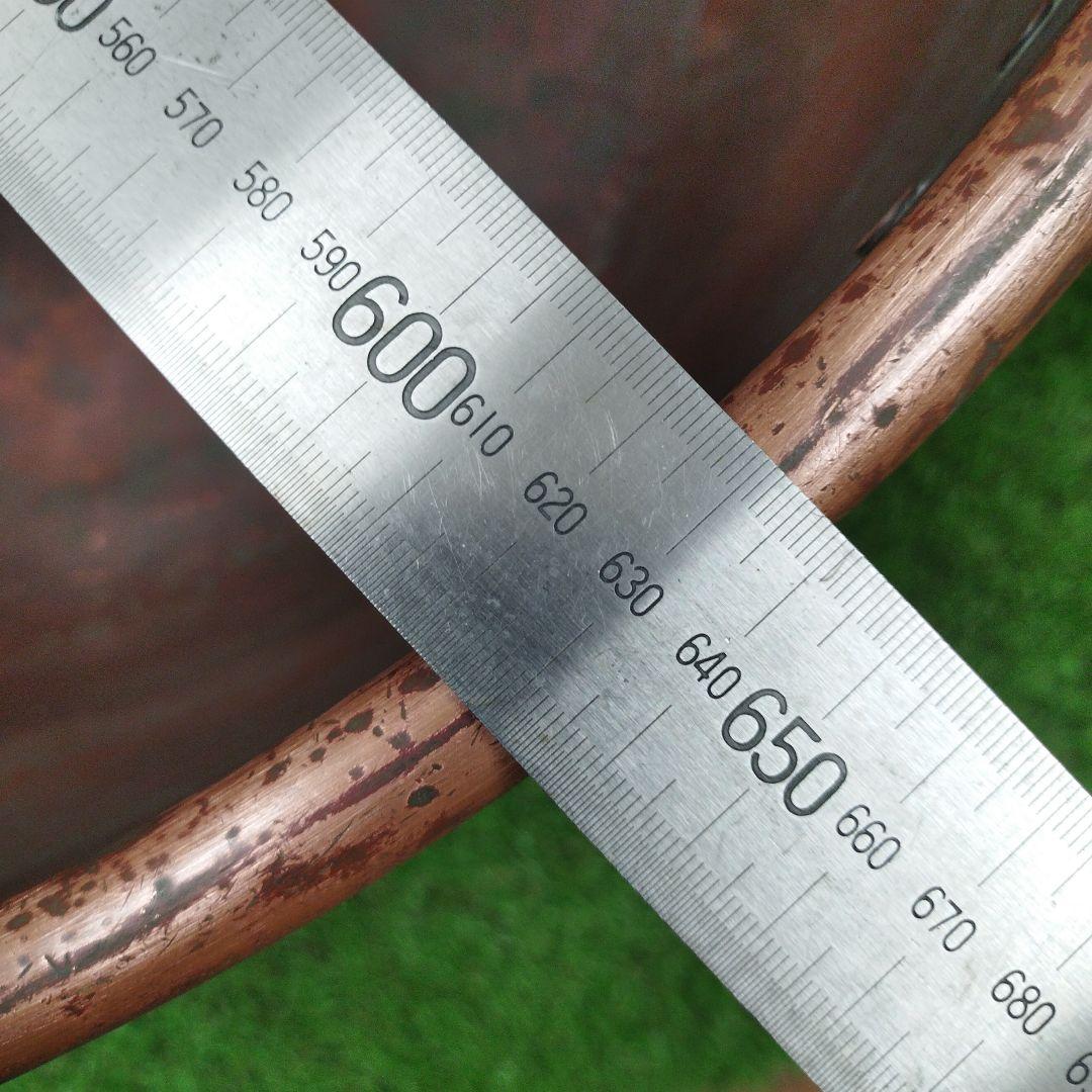 K*X様 銅鍋　銅製　大鍋　63.5cm✕29.5cm　アンティーク