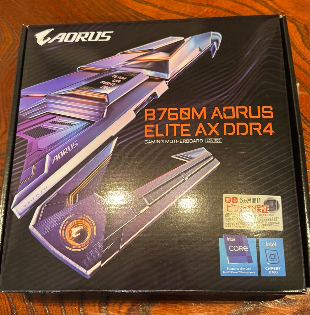 マザーボード GIGABYTE B760M AORUS ELITE AX DDR4