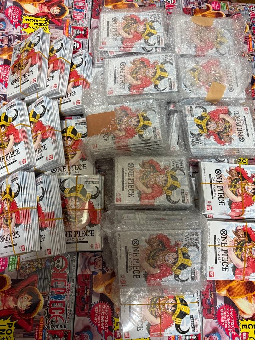 ONE PIECE DAY 25 ルフィカード 9000レアリティx 30セット