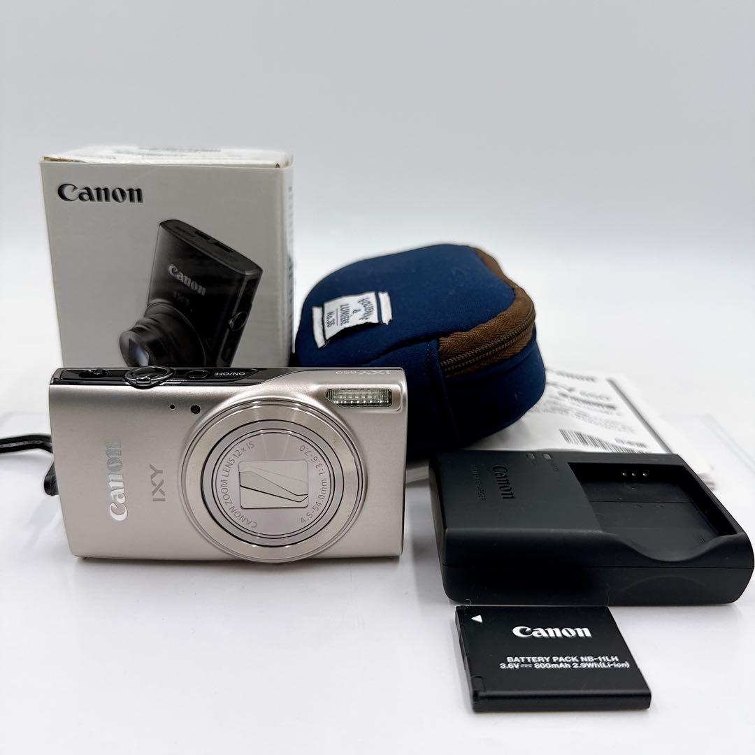 【美品】Canon イクシー IXY650 FULL HD Wi-Fi デジカメ