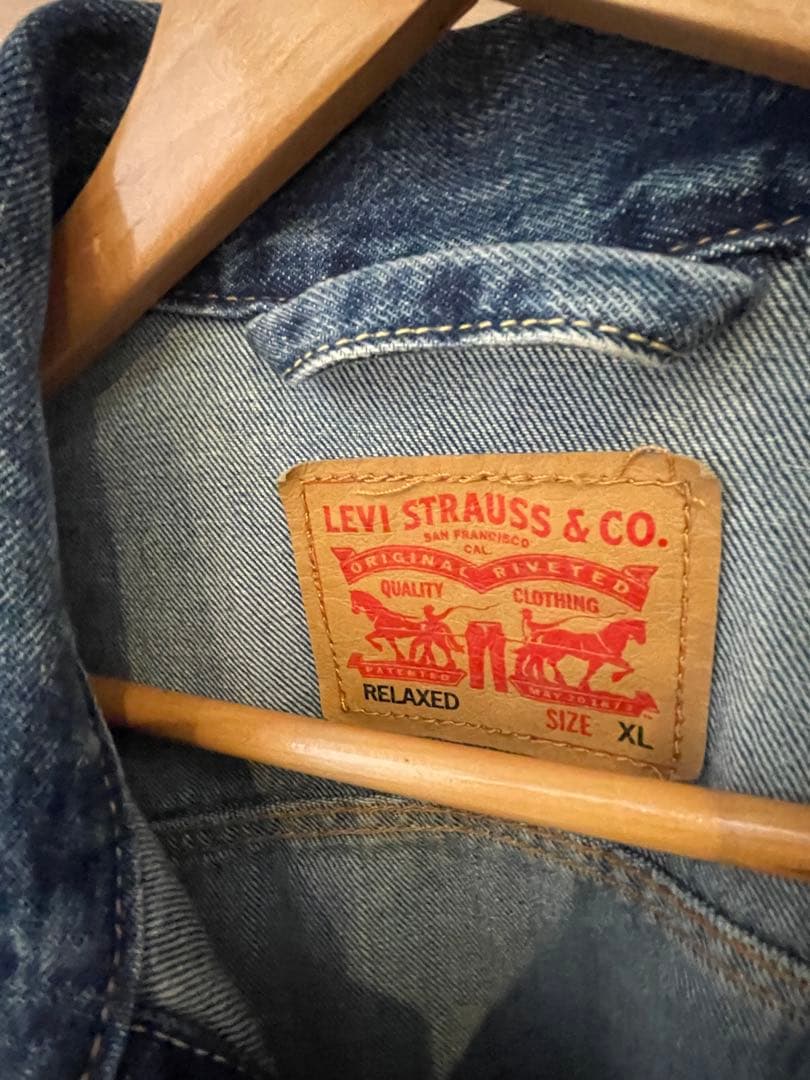 リーバイス 2nd RELAXED デニムジャケット XL 美品