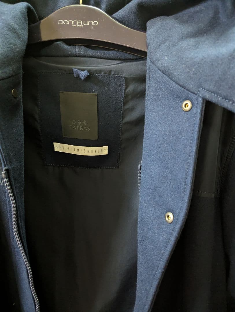 『TATRAS』KEVIN JAMES MORLEY HOODED COAT