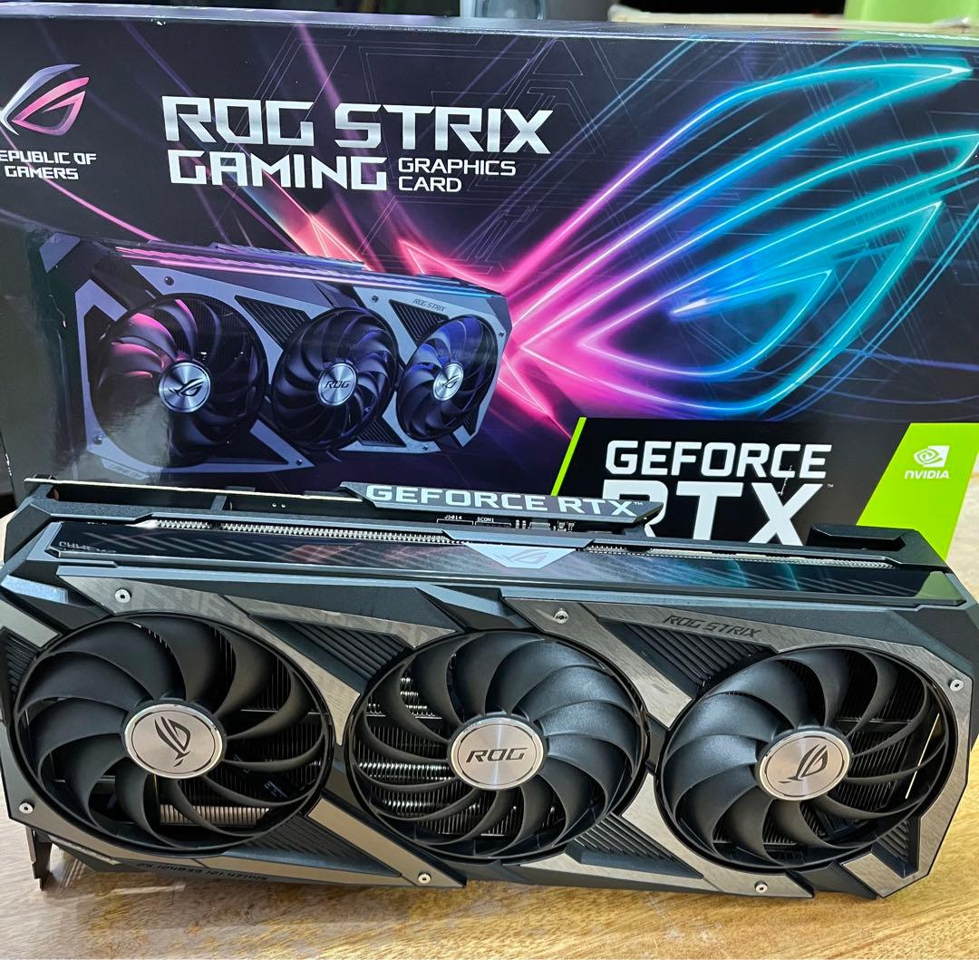 グラフィックボード・グラボ・ビデオカード ASUS ROG STRIX RTX 3060ti 8GB