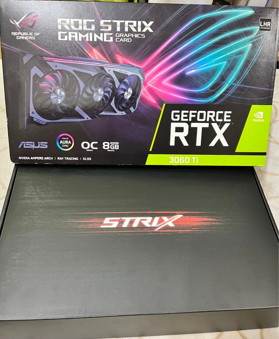 グラフィックボード・グラボ・ビデオカード ASUS ROG STRIX RTX 3060ti 8GB