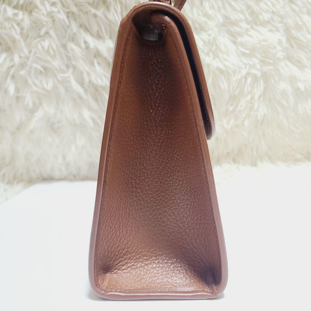 バーバリー ハンドバッグ フォーマルバッグ レザー ロゴ ゴールド金具 チェック