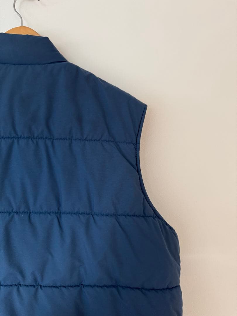 【美品】80's エルエルビーン L.L.Bean 中綿ベスト L ネイビー