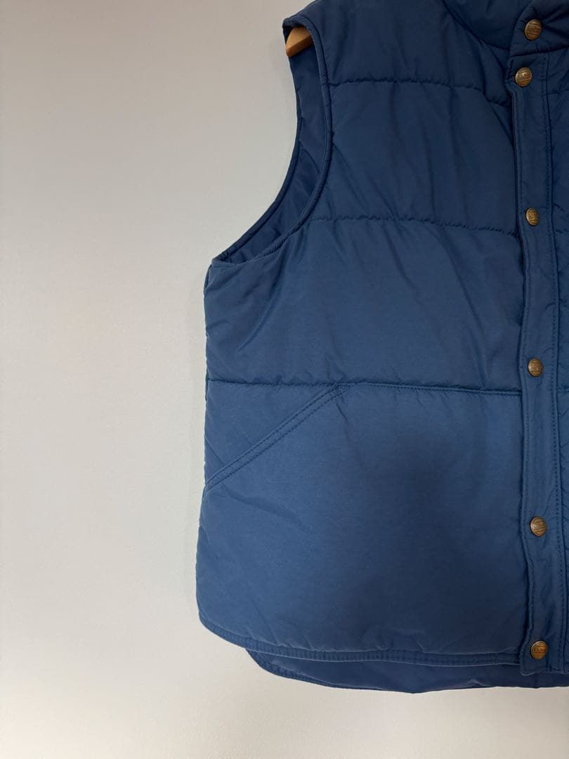 【美品】80's エルエルビーン L.L.Bean 中綿ベスト L ネイビー
