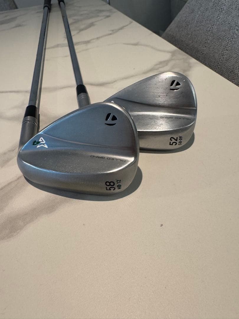 テーラーメイド　ミルドグラインド4 52度 58度　2本セット