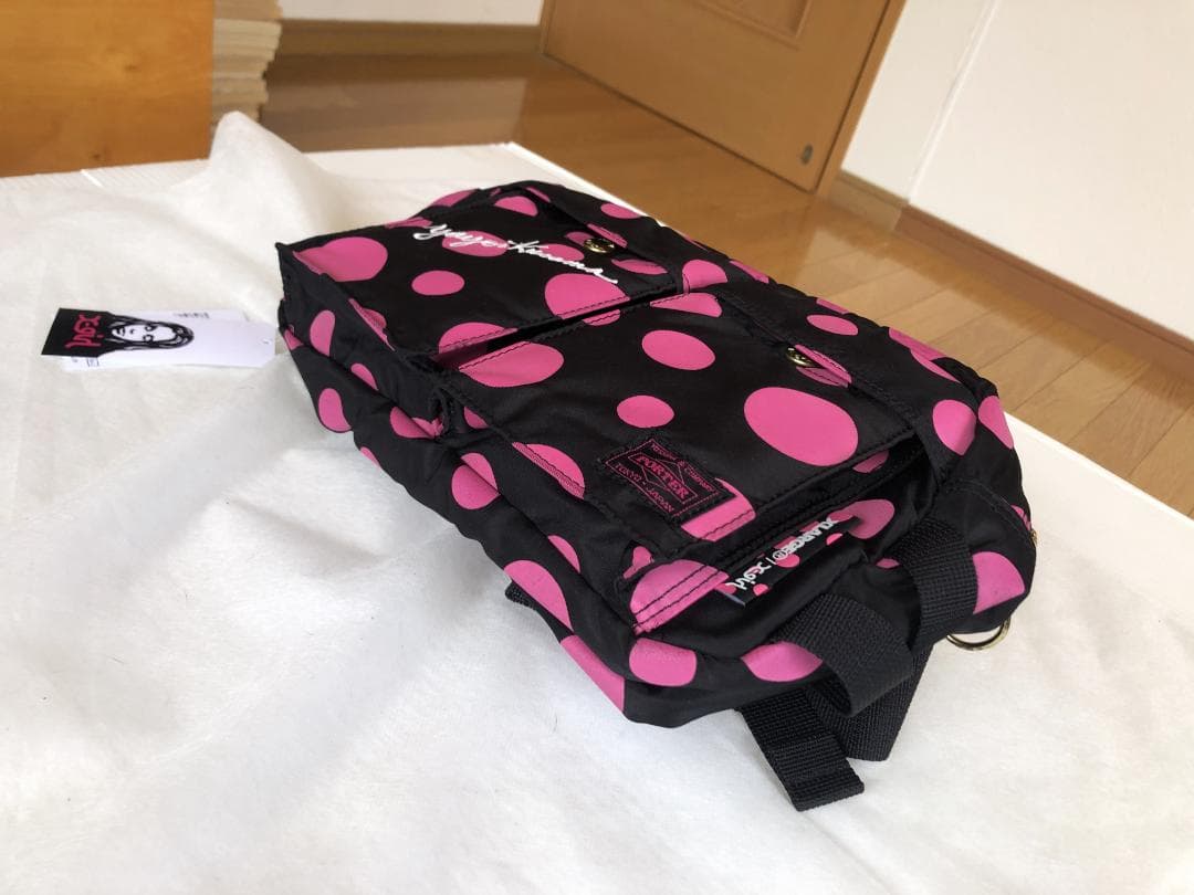 美品　ポーター　草間彌生　ウエスト　ポーチ　ボディー　バッグ　タンカー　旅行