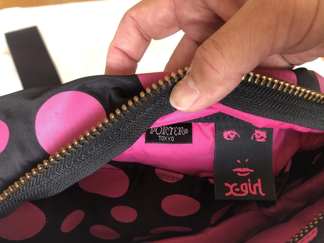 美品　ポーター　草間彌生　ウエスト　ポーチ　ボディー　バッグ　タンカー　旅行