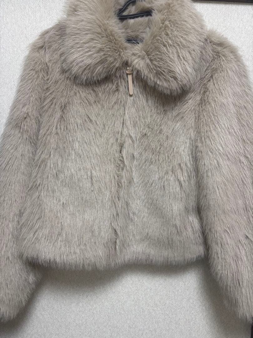 ZARA ダブルフェイス フェイクファージャケット