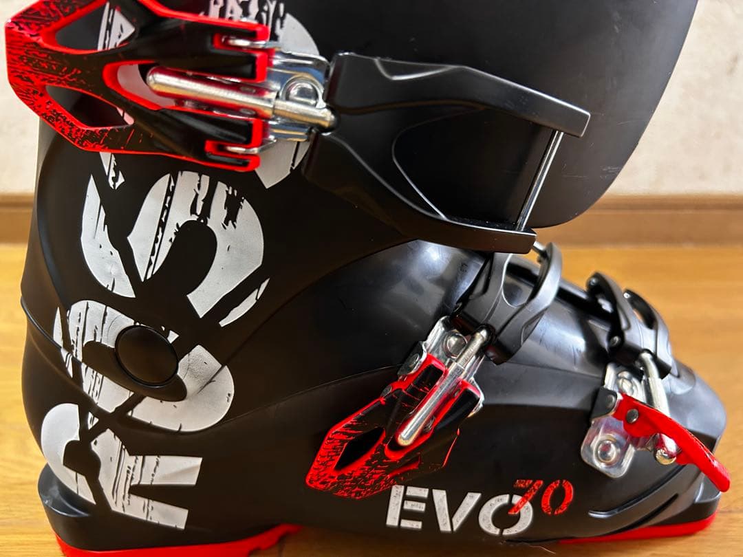 ROSSIGNOL EVO70 スキー用ブーツ ブラック/レッド