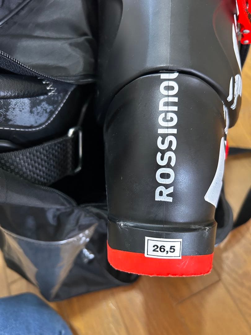 ROSSIGNOL EVO70 スキー用ブーツ ブラック/レッド