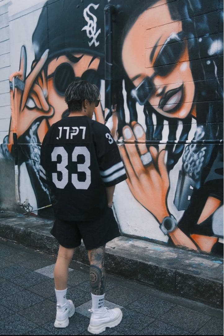 RIZIN 伊藤裕樹 JTPTフットボールシャツ Mサイズ