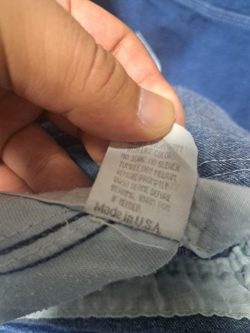 エ*カ様 60s　USA製　オシュコシュ　ヴィンテージ　42タロン　濃紺　レア