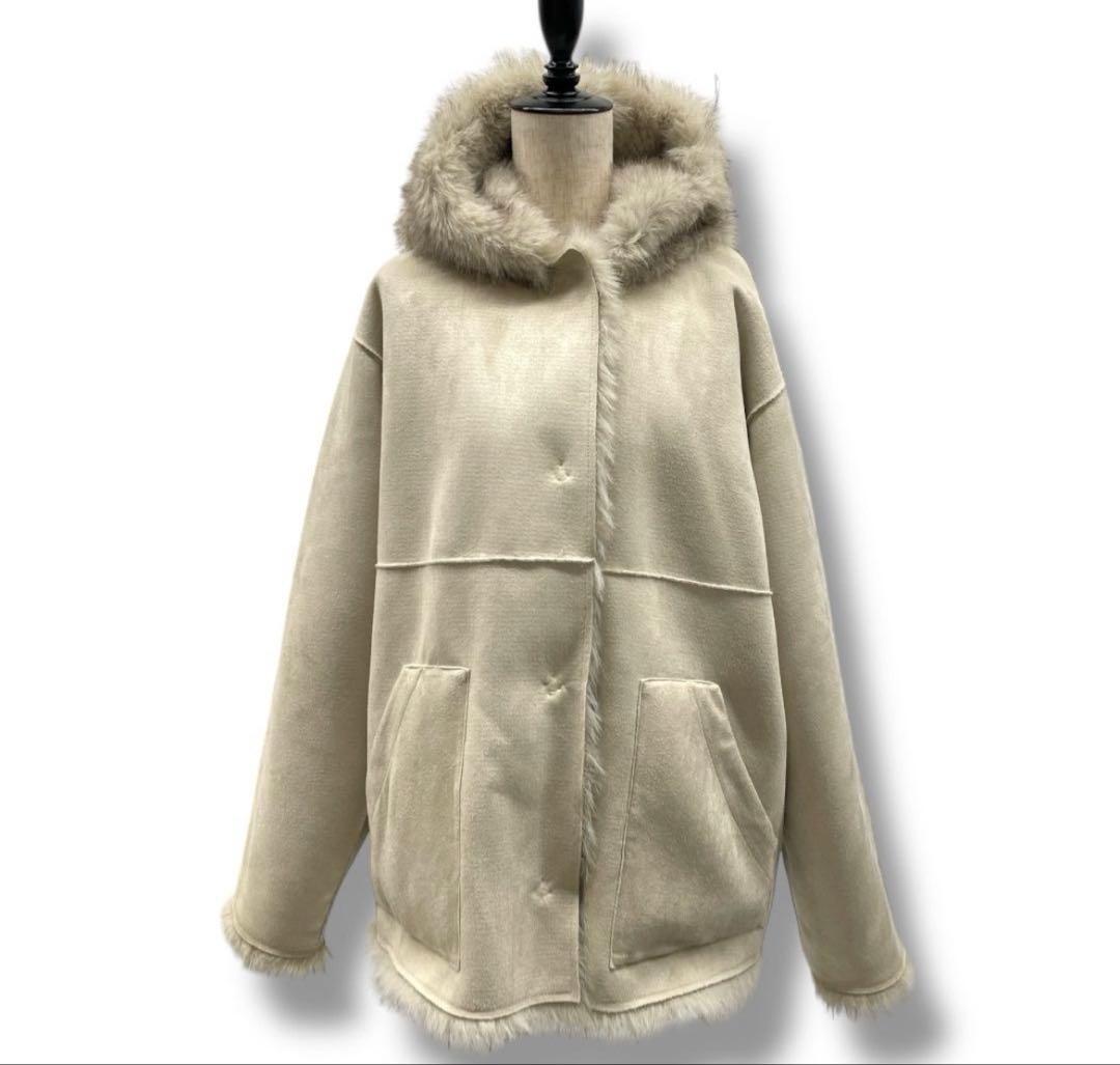 本日SALE！美品【THINK FUR】リバーシブルfox like fur