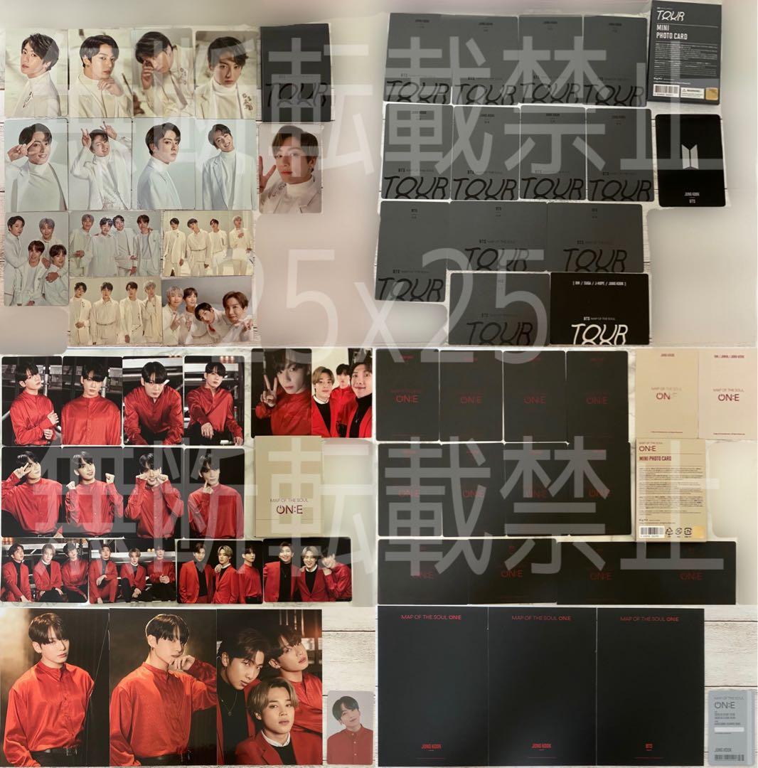 BTS 公式 ジョングク ミニフォト トレカ フォトセット ポストカード