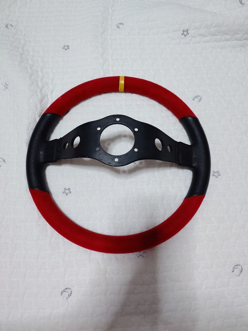 35Φ ステアリング スパルコ 2スポーク 希少な当時物　ホーン、ボスのセット