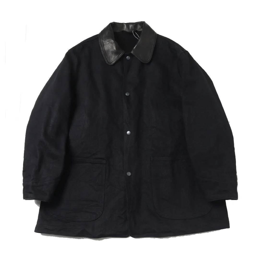 【新品、未使用】COMOLI 25aw デニムレザーワークジャケット