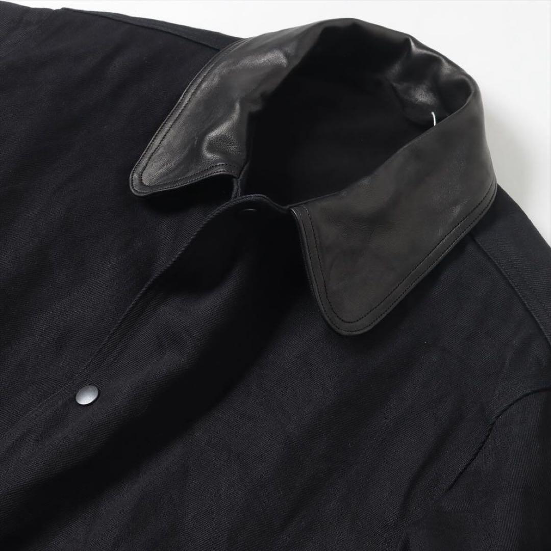 【新品、未使用】COMOLI 25aw デニムレザーワークジャケット