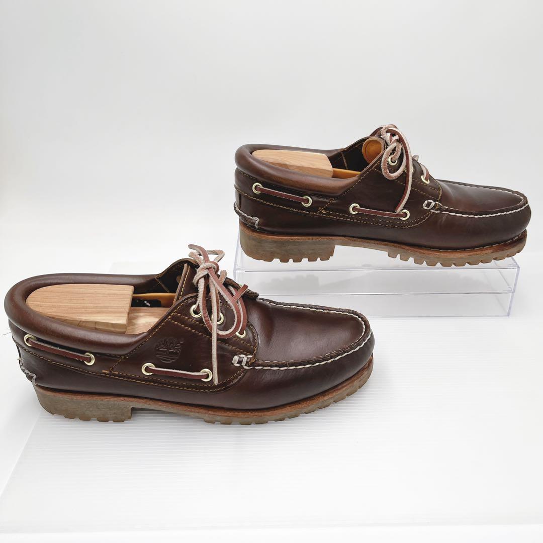 Timberland スリーアイ クラシックラグ デッキシューズ モカシン　26