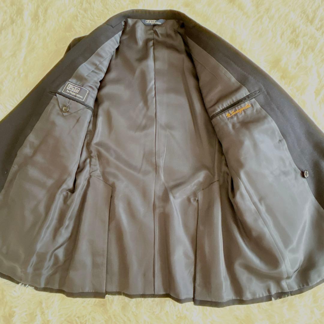POLO RALPH LAUREN 紺ブレザー ダブル 金ボタン メンズ