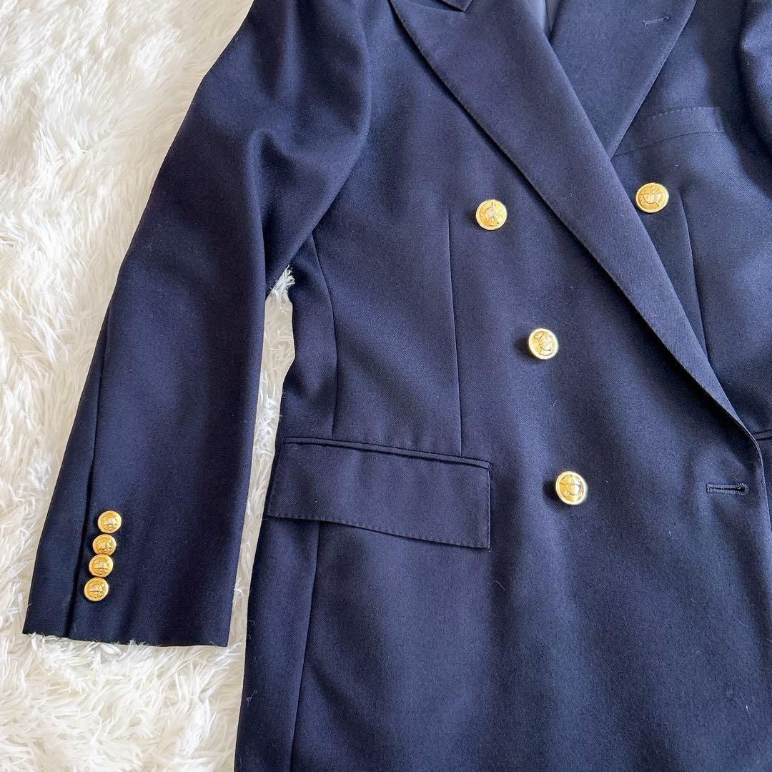 POLO RALPH LAUREN 紺ブレザー ダブル 金ボタン メンズ