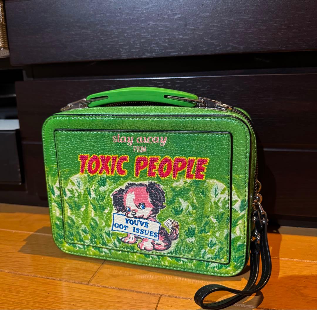 マークジェイコブス Magda Archer コラボ レザーショルダーバッグ