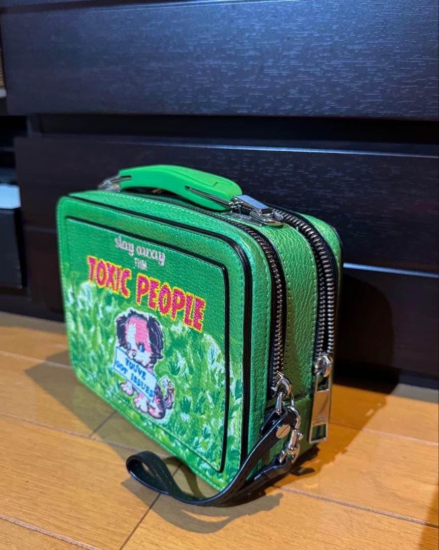 マークジェイコブス Magda Archer コラボ レザーショルダーバッグ