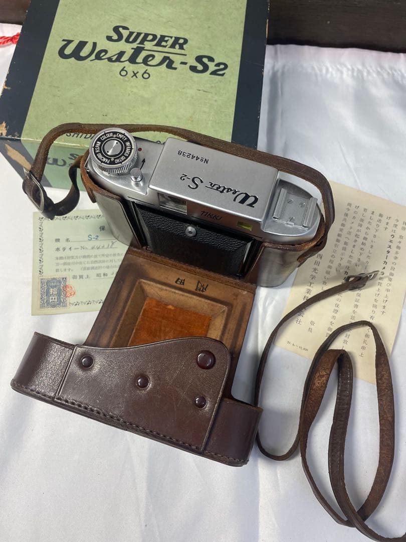 NKK西田光学 ウェスターフィルムカメラ　蛇腹カメラ Wester S-2