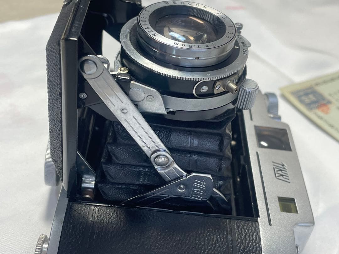 NKK西田光学 ウェスターフィルムカメラ　蛇腹カメラ Wester S-2