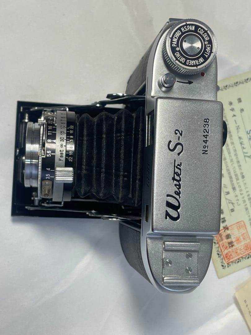 NKK西田光学 ウェスターフィルムカメラ　蛇腹カメラ Wester S-2