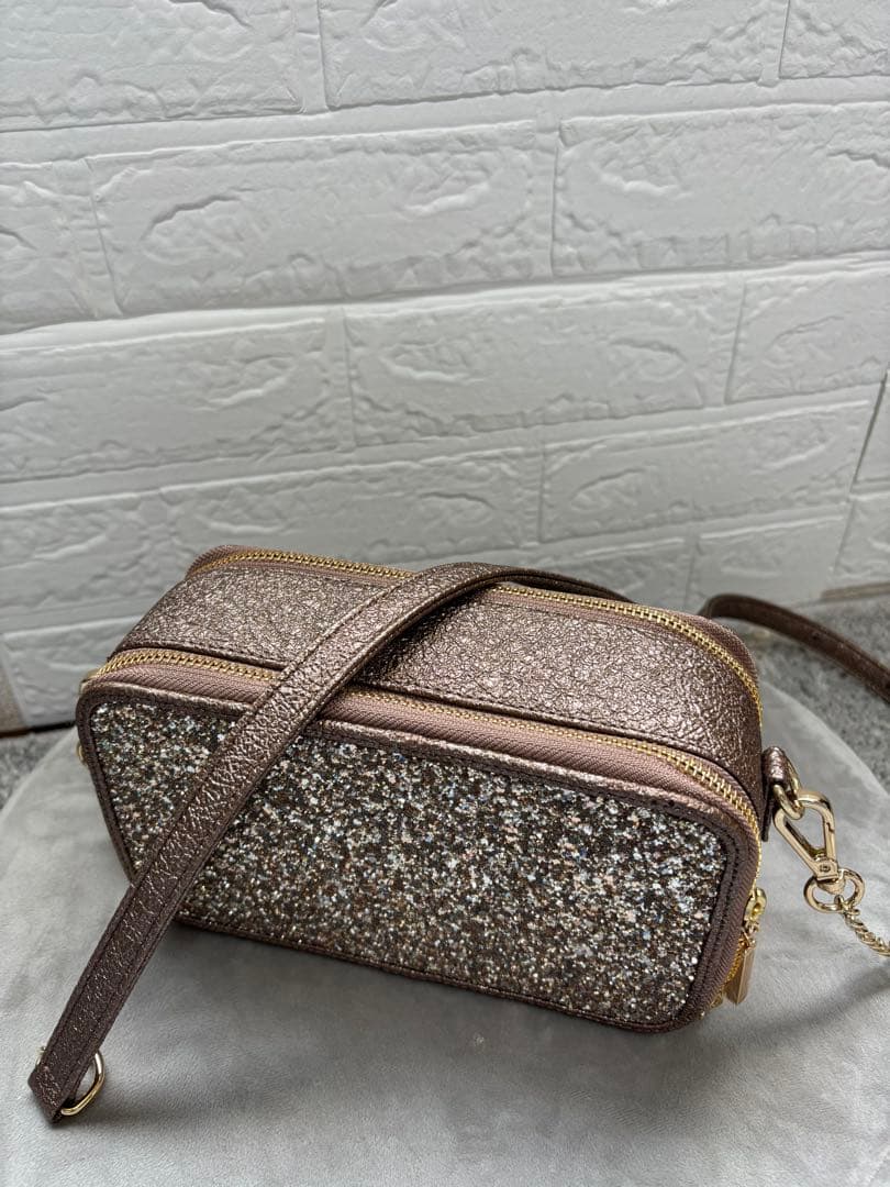 ダイアナ　ショルダーバック　スパンコール　キラキラ　　結婚式　入学式