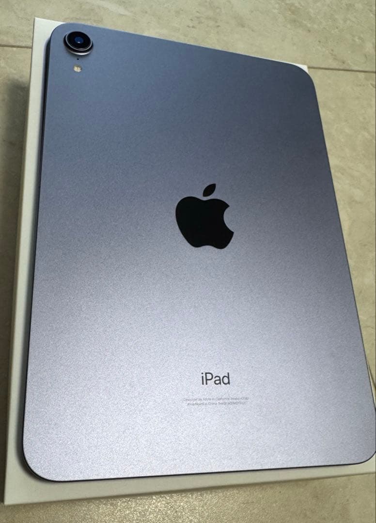 【美品】iPad mini第6世代 64GB Wi-Fiモデル パープル