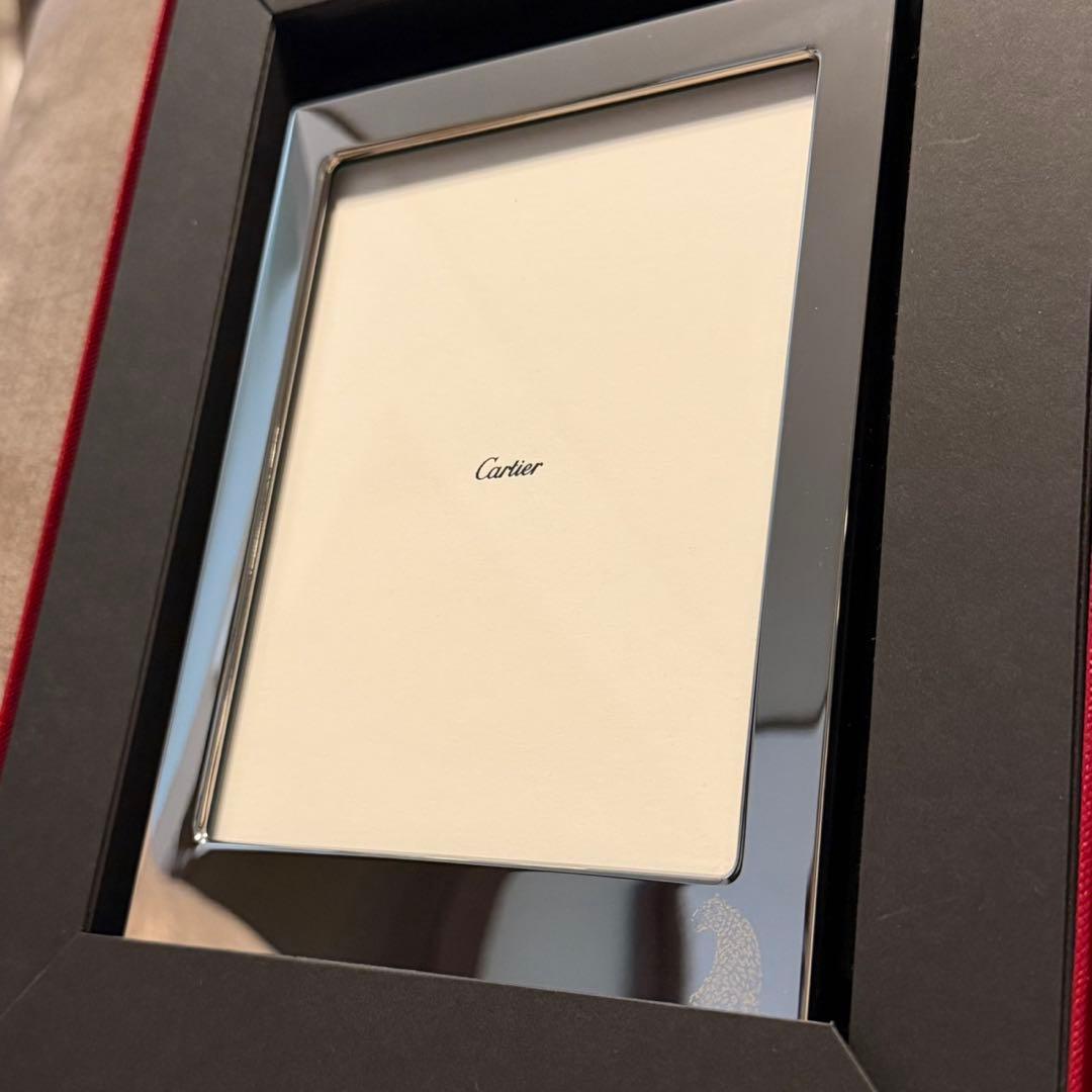 希少・非売品】Cartier カルティエ フォトフレーム 正規付属品完備
