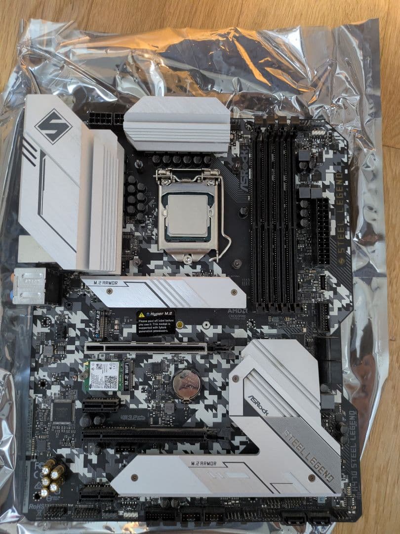 H470 STEEL LEGEND マザーボード+Core i9-10850K