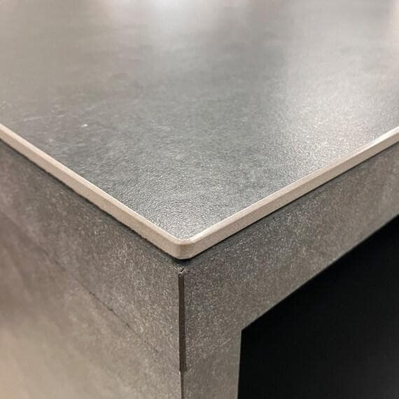 ニトリ セラミック天板 バーカウンター (幅120cm ストレート GY)