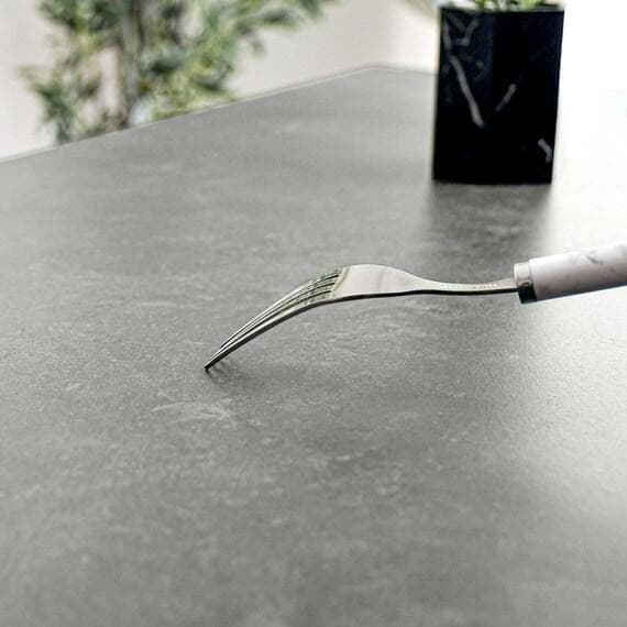 ニトリ セラミック天板 バーカウンター (幅120cm ストレート GY)