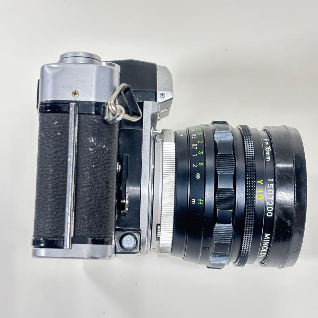 Minolta XE 一眼付き　Rokkor 16mm f2.8fish eye