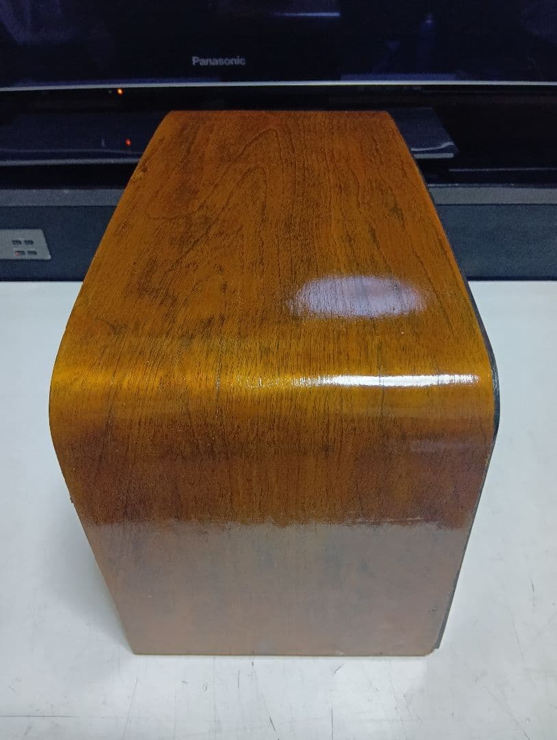 希少　デザイン　マツダ　東芝　513F　真空管　ラジオ　整備済み